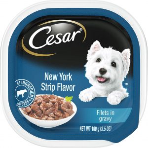 Cesar steak lovers wet dog food